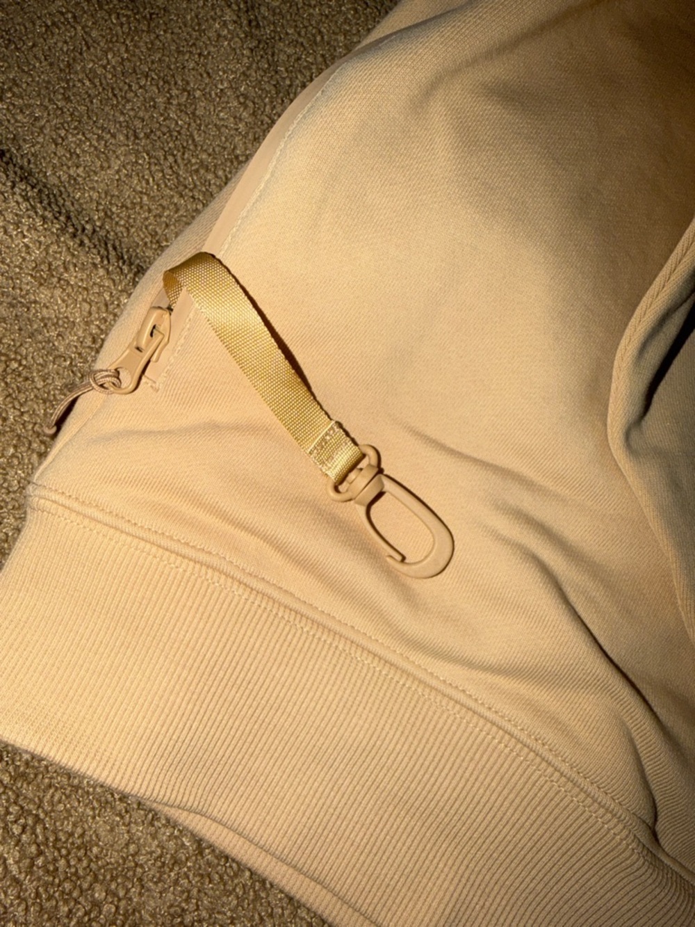 BEIS Beige Embossed Logo Crewneck Sweatshirt - Picture 5 of 6